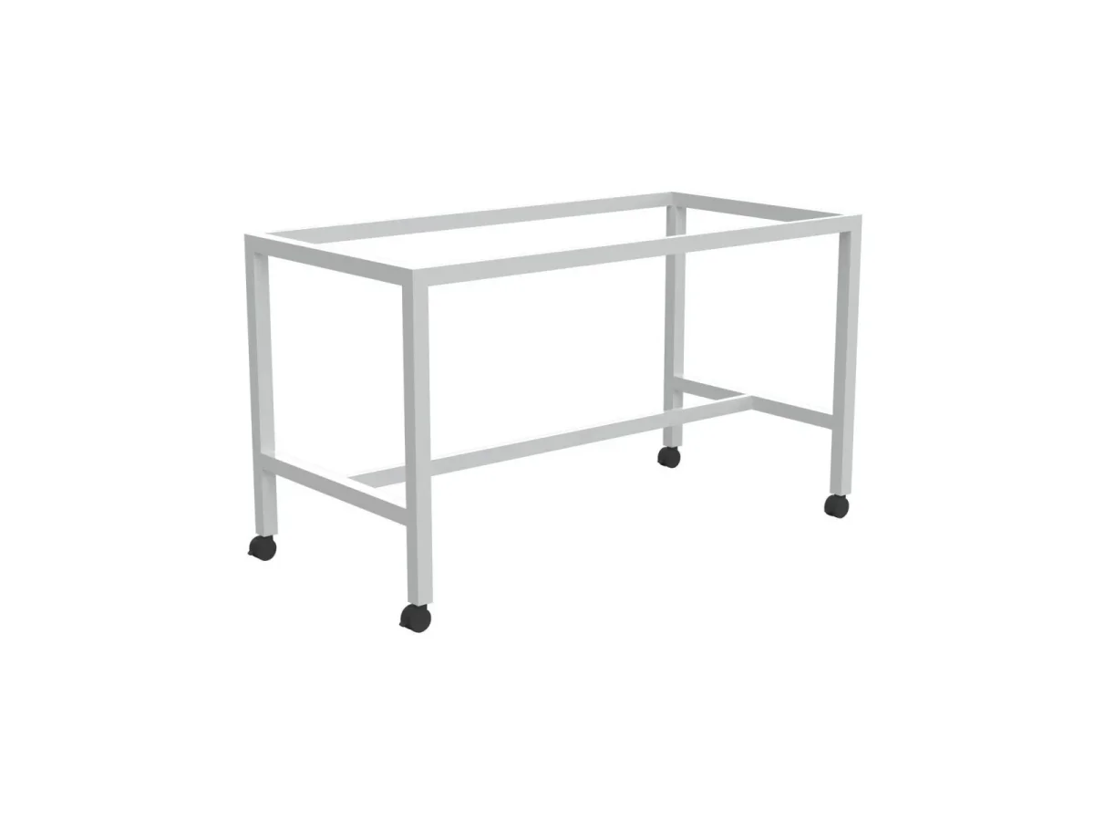 OL Axis Square Leg Mobile Bar Leaner Frame