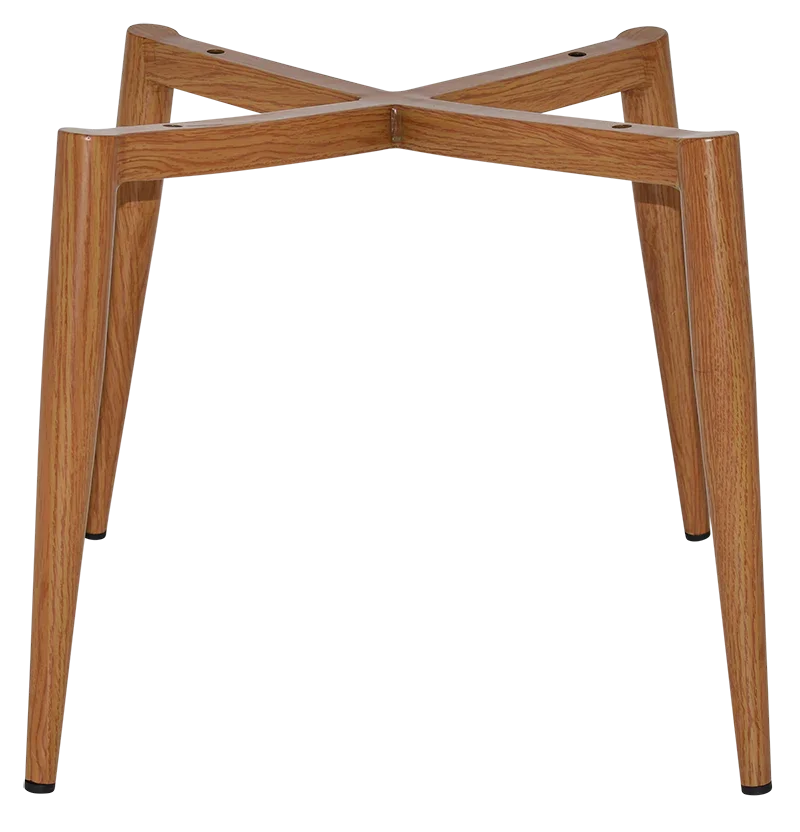 EZ Albury Oak Stained Metal Leg Upholstered Hospitality Dining Chair