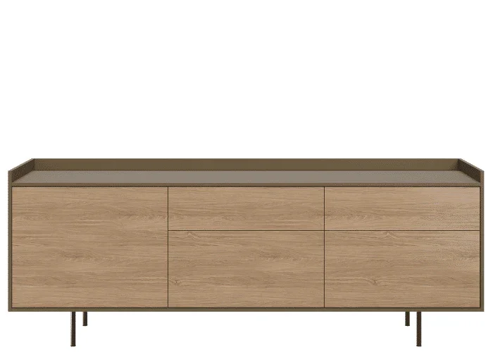 DD Rudi 4 Door Credenza