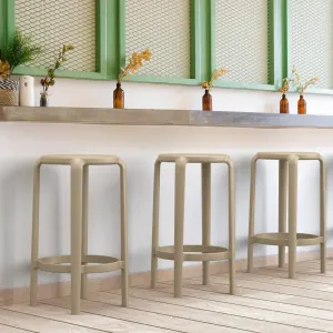 FL Tom Hospitality Outdoor Stackable Kitchen Stool thumbnail 11