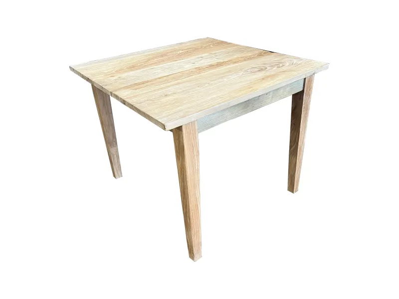 MF Espresso Recycled Timber Square Dining Table