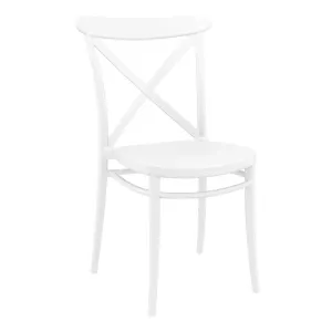 FL Cross Back Hospitality Outdoor Chair thumbnail 6