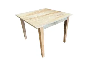 MF Espresso Recycled Timber Square Dining Table thumbnail 1