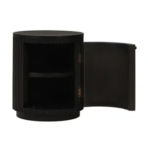 CR Kraton 1 Door Round Bedside Table thumbnail 8