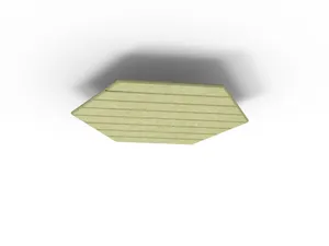 RL Acouline V Groove Hive Hexagonal Hanging Ceiling Panels thumbnail 17