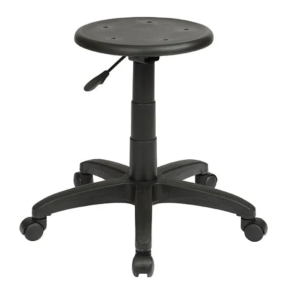 ST State PU Upholstered Height Adjustable Industrial Stool