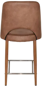 EZ STOOL ALBURY SIDE 650 METAL LIGHT OAK thumbnail 3