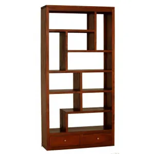 CT Amsterdam Solid Timber 10 Cube 2 Drawer Display Shelf thumbnail 2