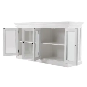 NS Halifax Solid Timber Display Buffet with 4 Glass Doors thumbnail 4
