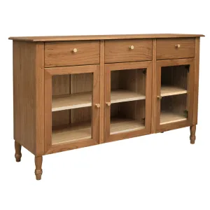 CT Winston Solid Timber 3 Door 3 Drawer Buffet thumbnail 4