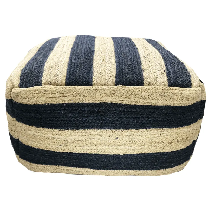 SH Porto Jute Upholstered Ottoman