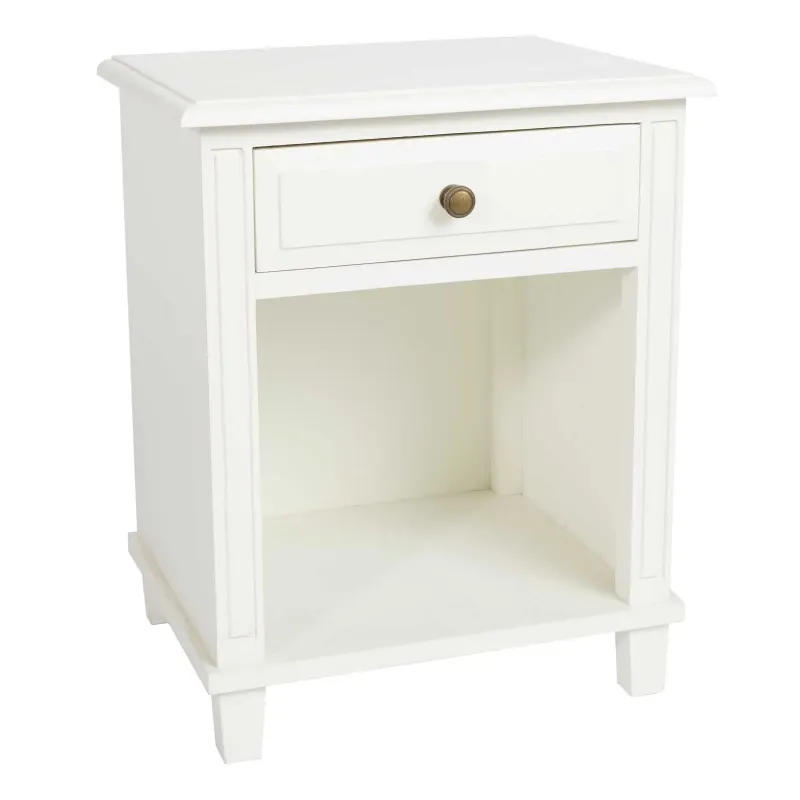 SH Samira Solid Timber 1 Drawer Bedside Table