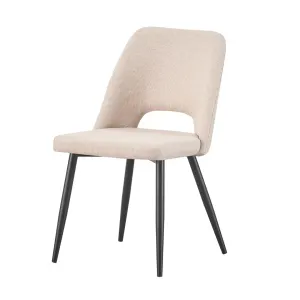BT Melba 7 Pce Dining Black with Zara Fabric Chairs Set thumbnail 8