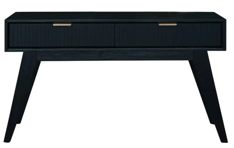 VI Ella Solid Timber 2 Drawer Console Table