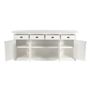 NS Halifax Solid Timber 4 Door 4 Drawer Buffet thumbnail 3