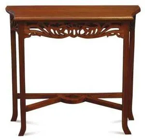 CT Jepara Solid Timber Carved Sofa Table thumbnail 5