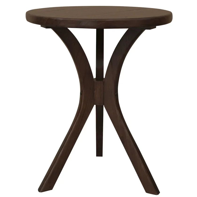 CT Gatsby Solid Timber Round Side Table