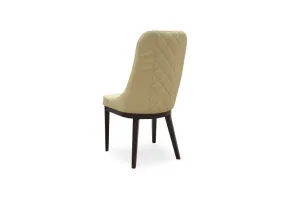 VI Sydney Leather Upholstered Timber Leg Dining Chair thumbnail 2
