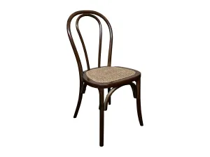 MF Bentwood Rattan Seat Stackable Dining Chair thumbnail 1