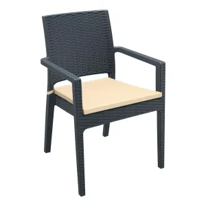 FL Ibiza Hospitality Outdoor Stackable Armchair thumbnail 3