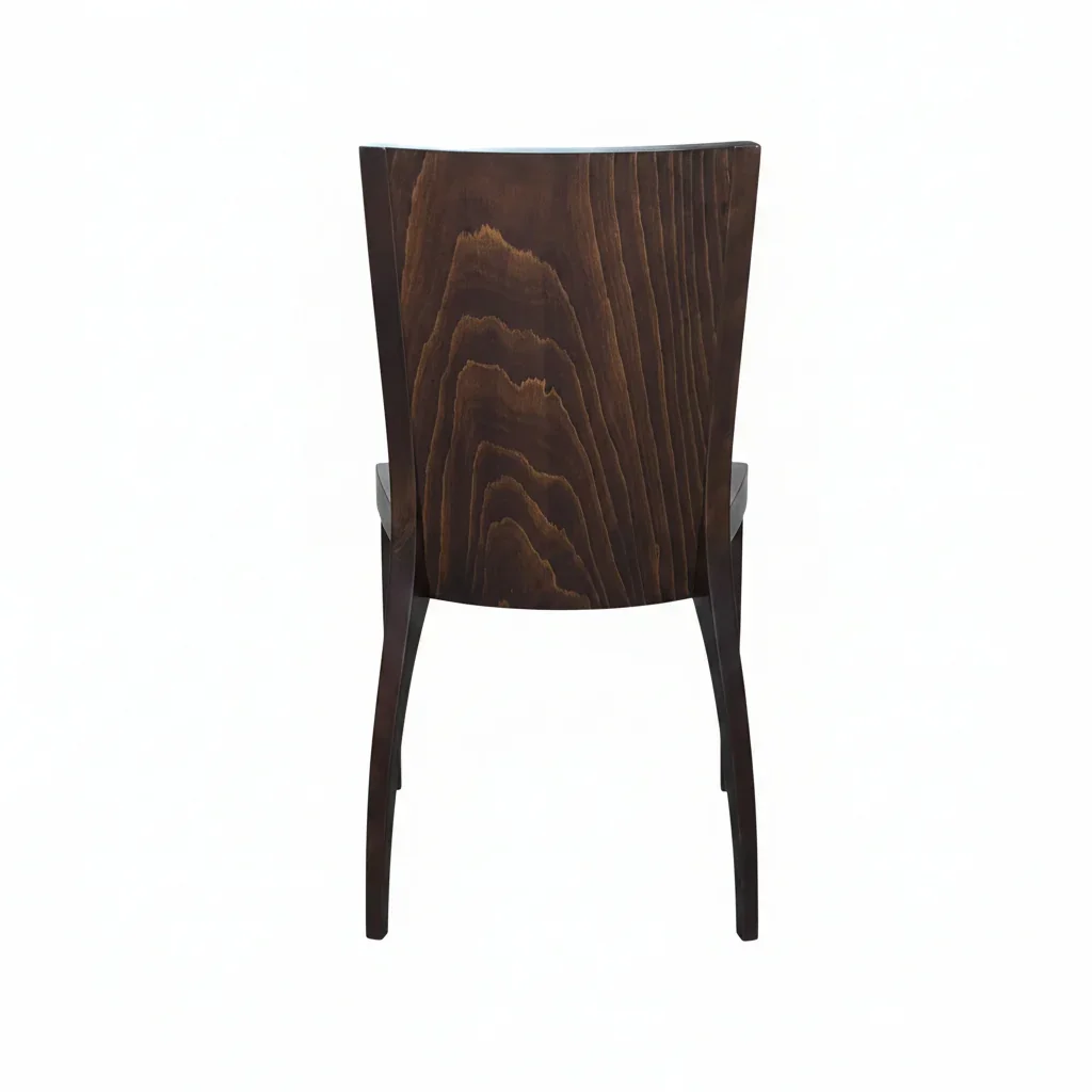MF Leonardo Timber Leg Fabric Seat Dining Chair