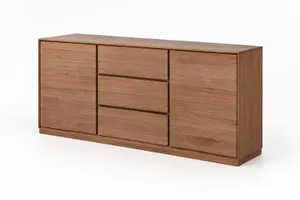 MD Pathway Solid Timber 2 Door 3 Drawer Buffet thumbnail 1