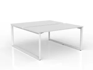 OL Anvil 2-User Double Sided Workspace – White Top with White Frame thumbnail 10