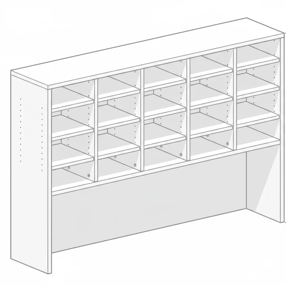 DD CC Plus Pigeon Hole Hutch