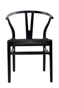 VI Freya Wishbone Timber Frame Dining Chair thumbnail 1