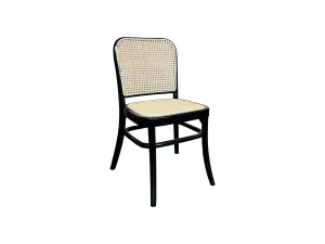 MF New Miami Solid Timber with Rattan Dining Chair thumbnail 1