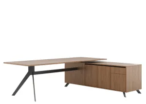 DD Delta Metal Legs Executive Desk thumbnail 2