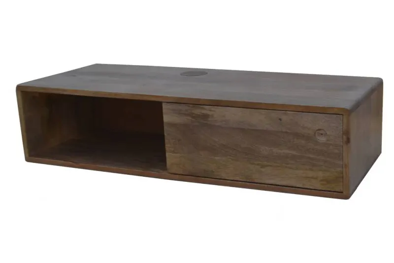 VI Swoon Solid Timber Wall Mountable TV Unit