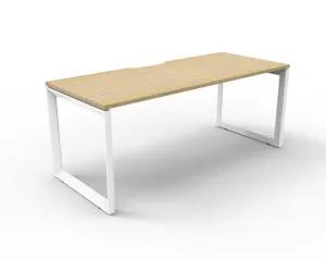 RL Infinity Loop Leg Single User Straight Desk thumbnail 1