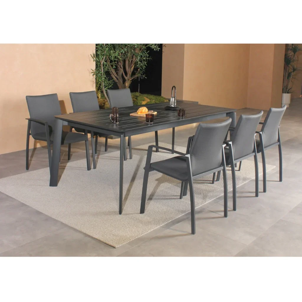 VI Rapa Aluminium Outdoor Extendable Dining Table