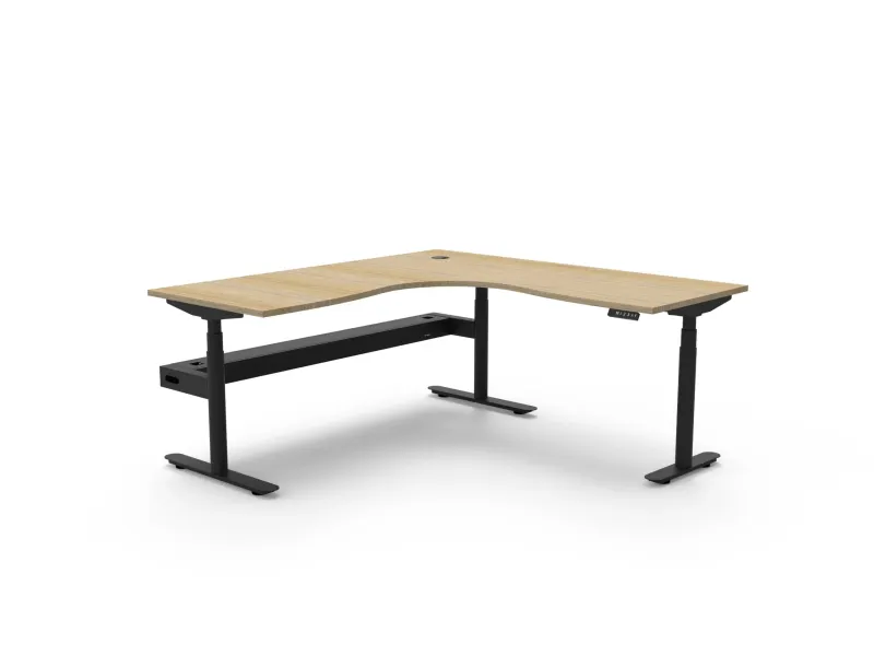 RL Halo Plus Motorized Height Adjustable Corner Desk