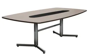 DD Supreme Chrome Base Boardroom Table thumbnail 3