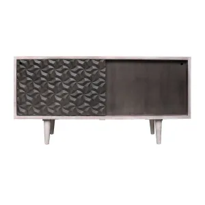 CR Pisanio Solid Timber Sliding Door Sideboard thumbnail 1