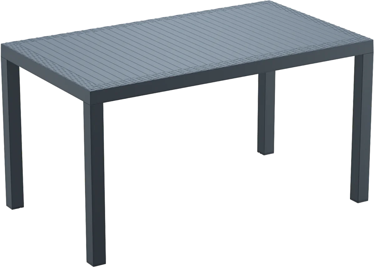 FL Orlando 5 Piece Outdoor Dining Table Setting with Armchair & Cushion