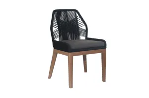 VI Faro Fabric Upholstered Seat Timber Leg Dining Chair thumbnail 1