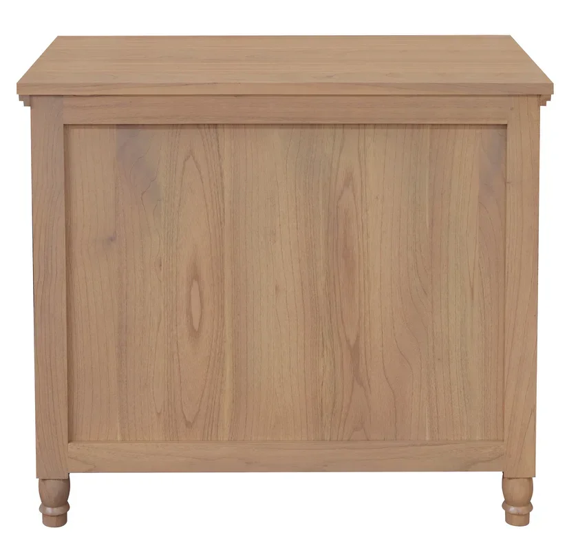 CT Beau Solid Timber 3 Drawer Bedside Table