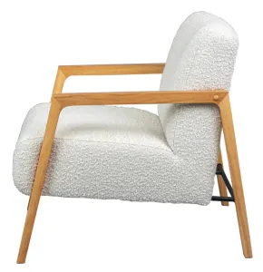 VI Mason Fabric Upholstered Timber Legs Armchair thumbnail 5