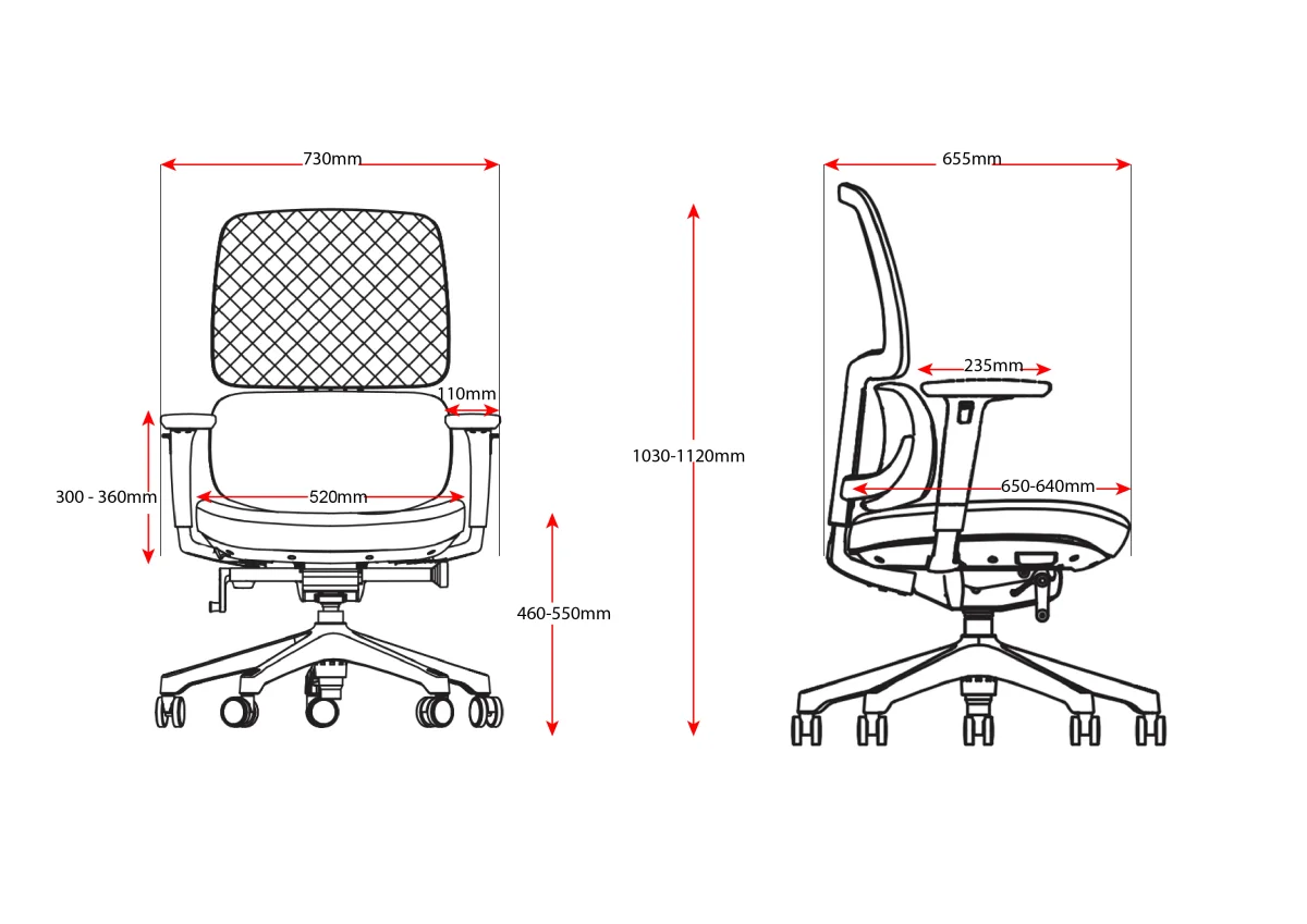 RL Orca Mesh Back Executive Chair
