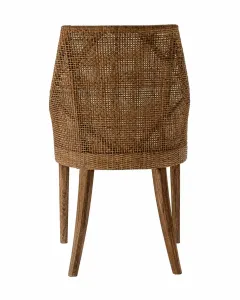 CR Tennessee Timber Framed Rattan Dining Chair thumbnail 17