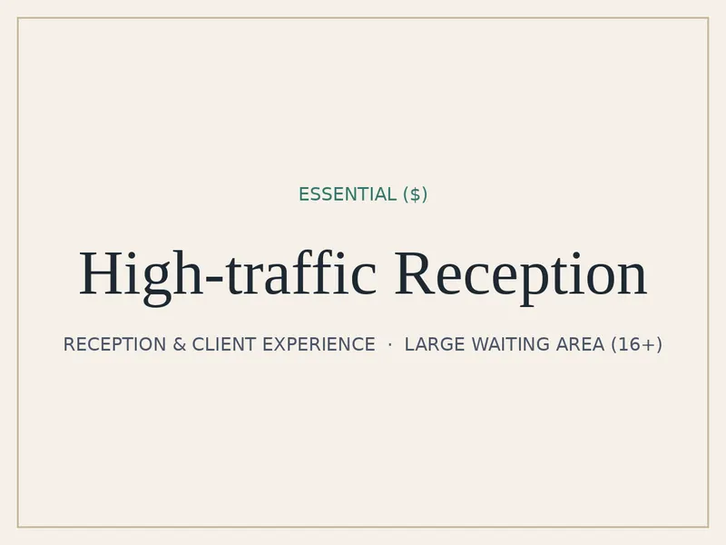 High-traffic Reception