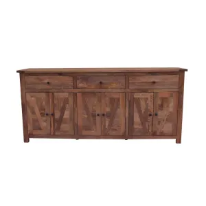 VI Kensington Parquetry MKII Buffet 3 Drawer – Oak thumbnail 1