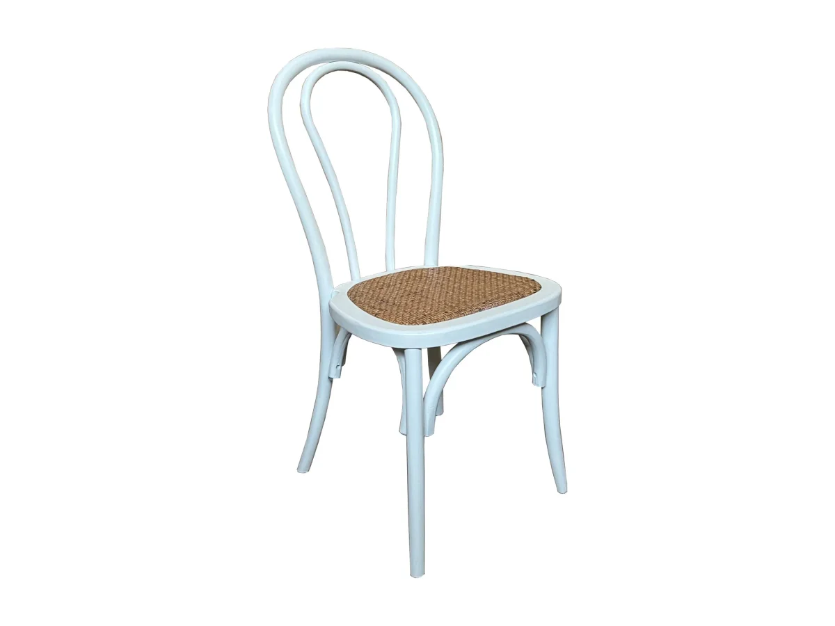 MF Bentwood Rattan Seat Stackable Dining Chair
