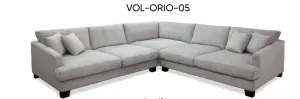 VI Orion XL 3PC CNR Lounge-Fabric Upholstered - Lt Gry thumbnail 2