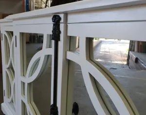 DA Keats 4 Door Sideboard White thumbnail 3