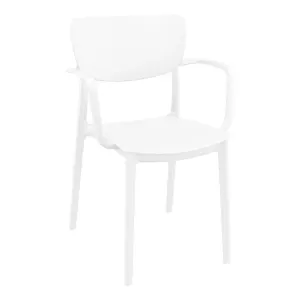 FL Lisa Hospitality Outdoor Stackable Armchair thumbnail 4