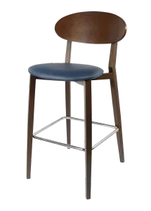 FL Atlanta Upholstered Seat Aluminium Frame Hospitality Barstool thumbnail 3
